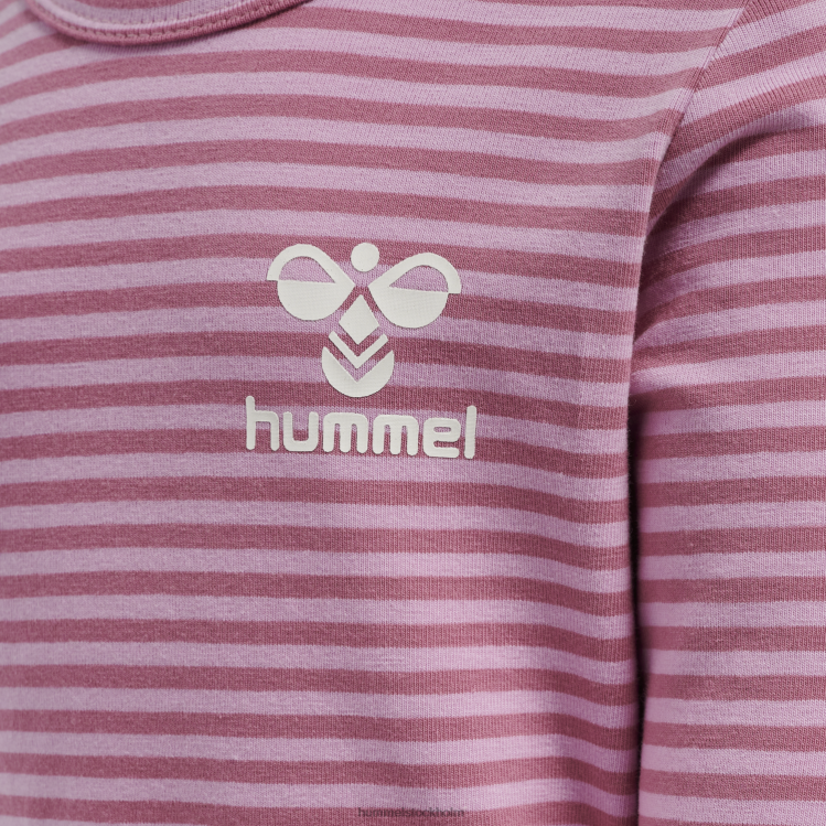 se Hummel barn hmlmulle t-shirt l/s LL40V4417 \"långärmad t-shirt\"