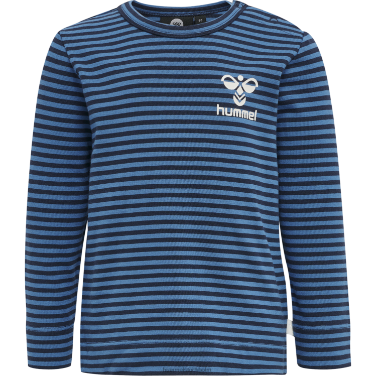 se Hummel barn hmlmulle t-shirt l/s LL40V4422 \"långärmad t-shirt\"