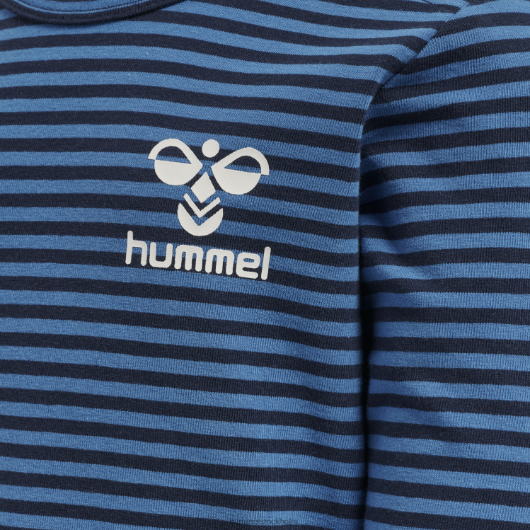 se Hummel barn hmlmulle t-shirt l/s LL40V4422 \"långärmad t-shirt\"