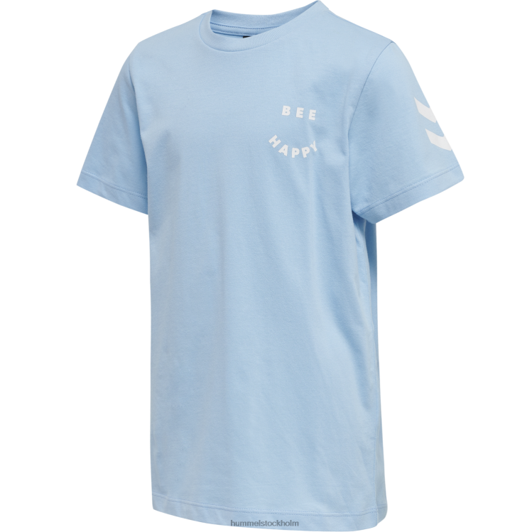 se Hummel barn hmloptimism t-shirt s/s LL40V5625 "bomull t-shirt"