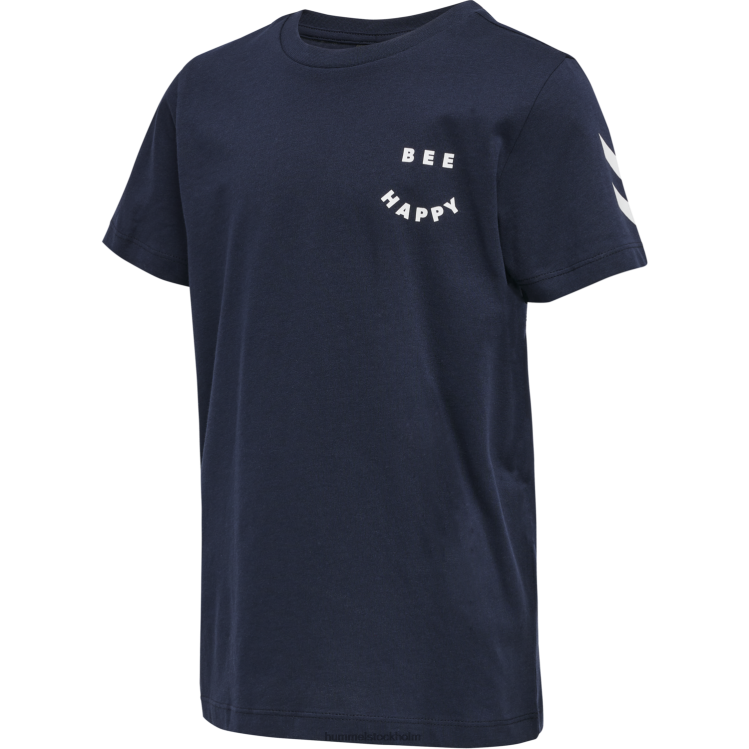 se Hummel barn hmloptimism t-shirt s/s LL40V5708 "bomull t-shirt"