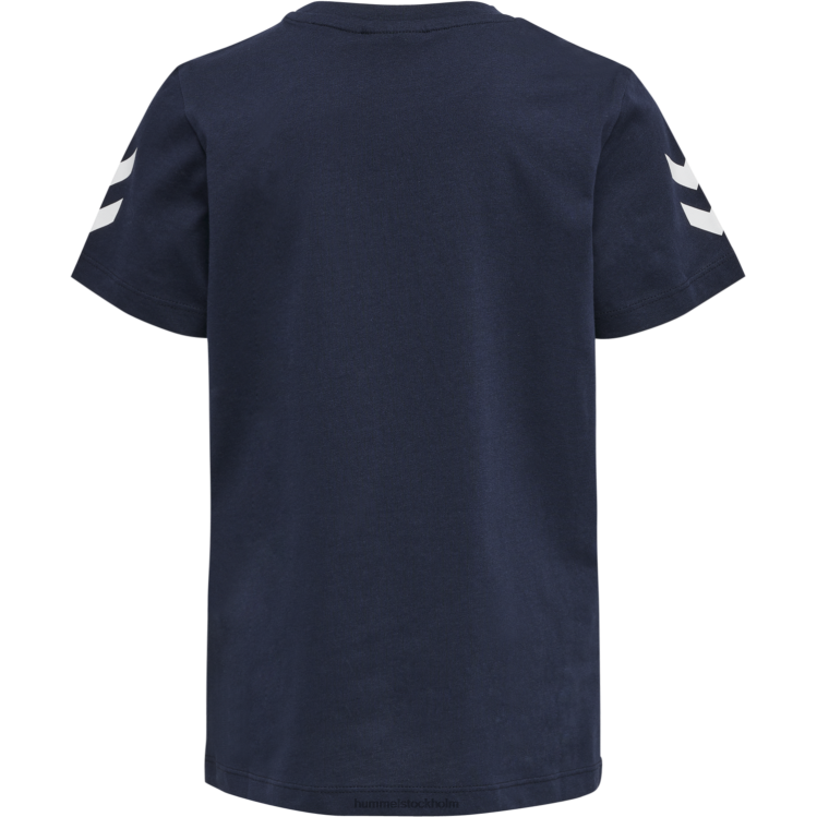 se Hummel barn hmloptimism t-shirt s/s LL40V5708 \"bomull t-shirt\"