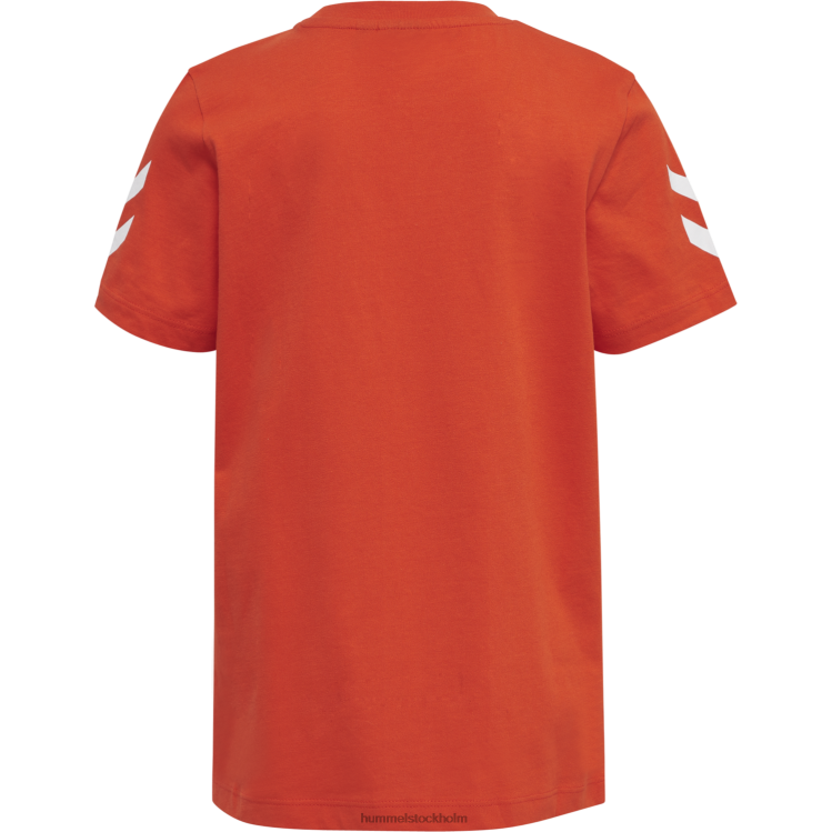 se Hummel barn hmloptimism t-shirt s/s LL40V5870 \"bomull t-shirt\"