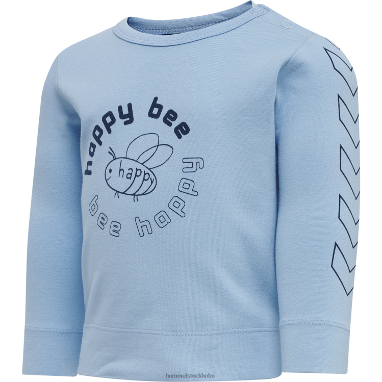se Hummel barn hmlrowen t-shirt l/s LL40V4512 "långärmad t-shirt"