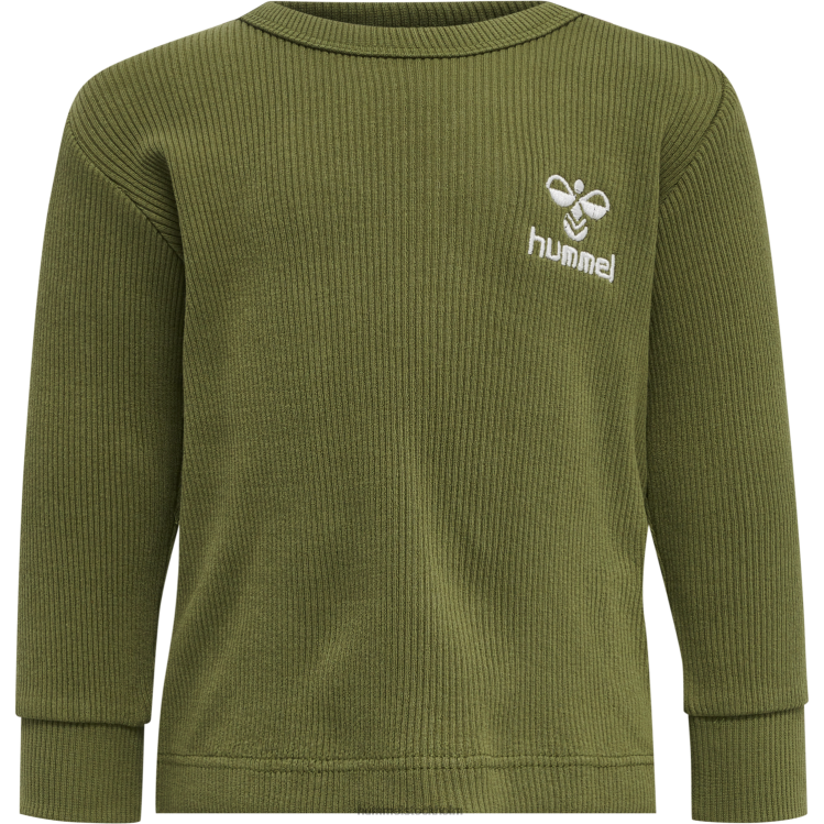 se Hummel barn hmlsami t-shirt l/s LL40V4563 \"långärmad t-shirt\"