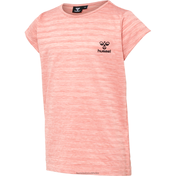 se Hummel barn hmlsutkin t-shirt s/s LL40V5612 "randig t-shirt"