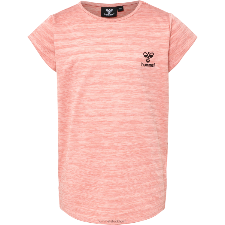 se Hummel barn hmlsutkin t-shirt s/s LL40V5612 \"randig t-shirt\"