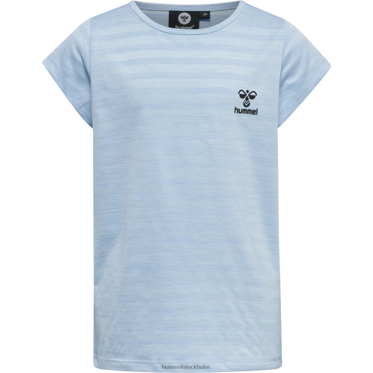 se Hummel barn hmlsutkin t-shirt s/s LL40V5614 \"randig t-shirt\"
