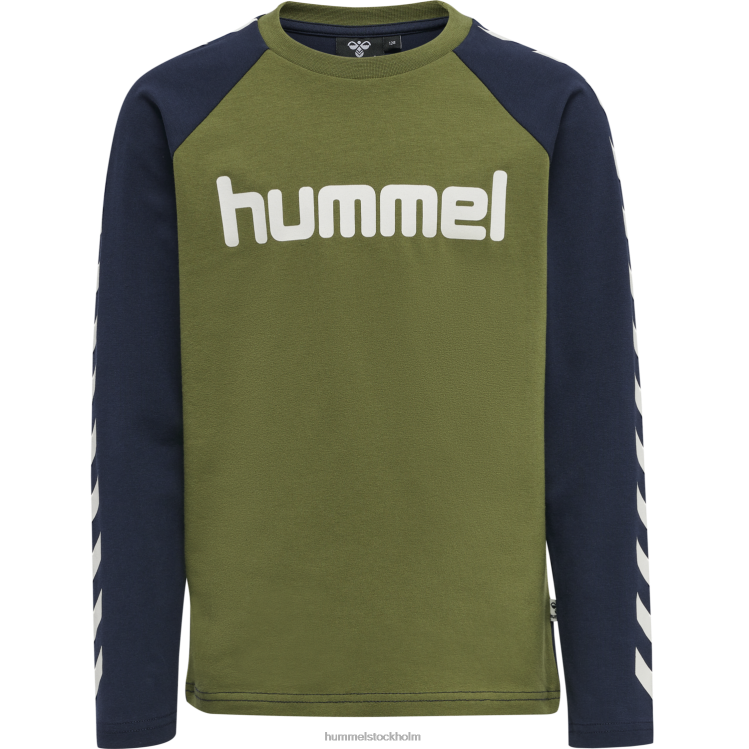 se Hummel barn hmlt-skjorta l/s LL40V6351 \"långärmad t-shirt\"