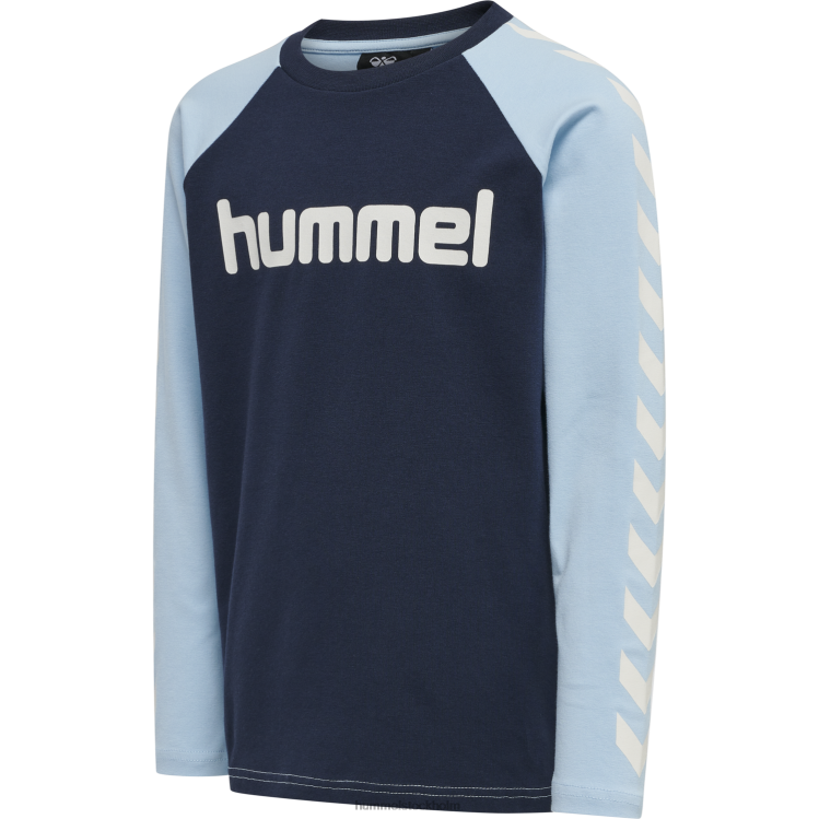 se Hummel barn hmlt-skjorta l/s LL40V6490 "långärmad t-shirt"