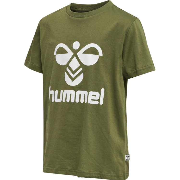 se Hummel barn hmltres t-shirt s/s LL40V6193 "short-sleeved t-shirt"