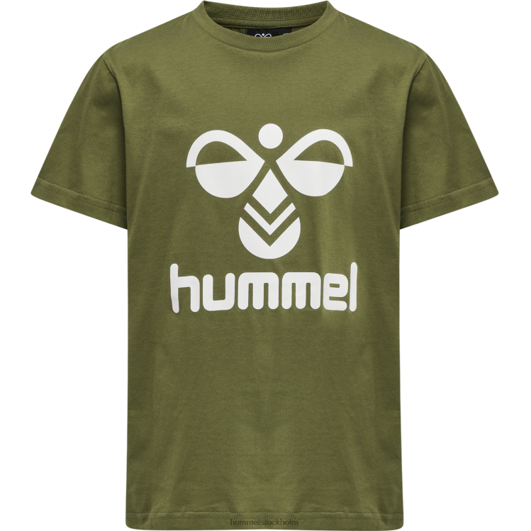 se Hummel barn hmltres t-shirt s/s LL40V6193 \"short-sleeved t-shirt\"