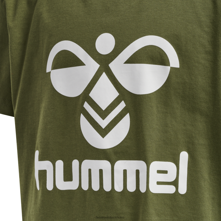 se Hummel barn hmltres t-shirt s/s LL40V6193 \"short-sleeved t-shirt\"