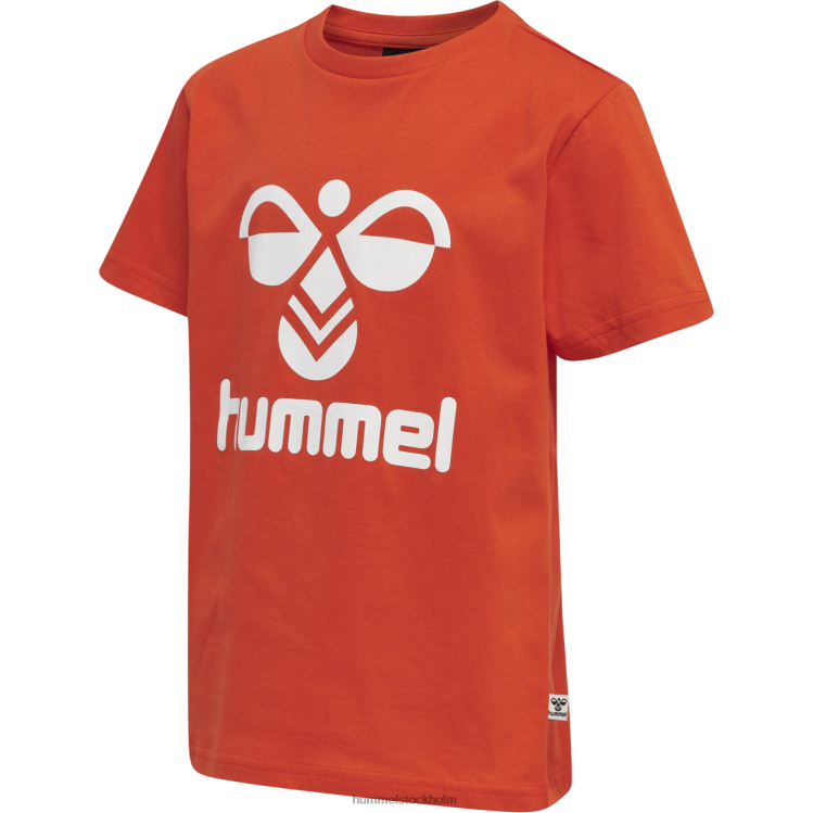 se Hummel barn hmltres t-shirt s/s LL40V6350 "short-sleeved t-shirt"
