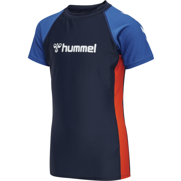 se Hummel barn hmlzab simtröja s/s LL40V6404 "sim t-shirt"