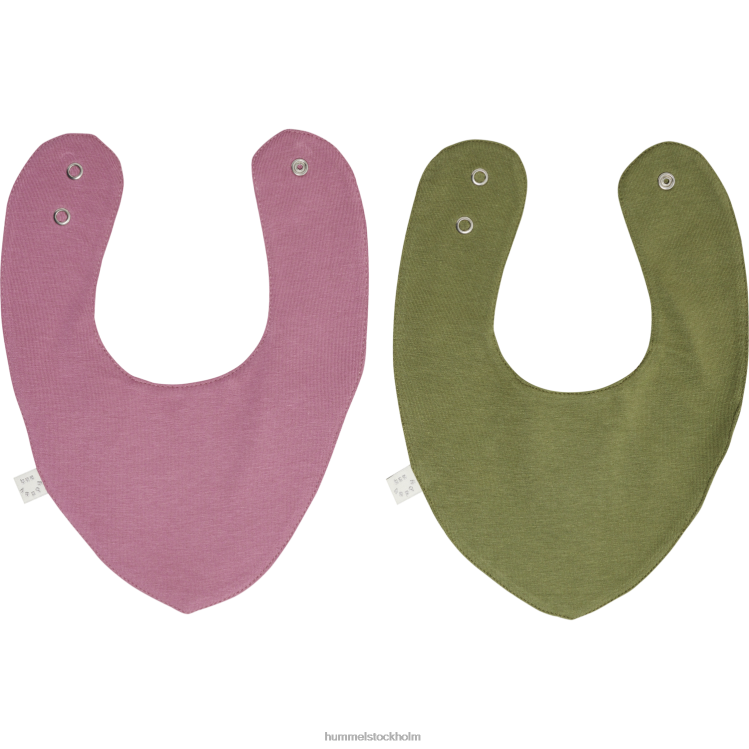 se Hummel barn hmlbumble haklapp 2-pack LL40V5539 \"2-pack haklappar\"