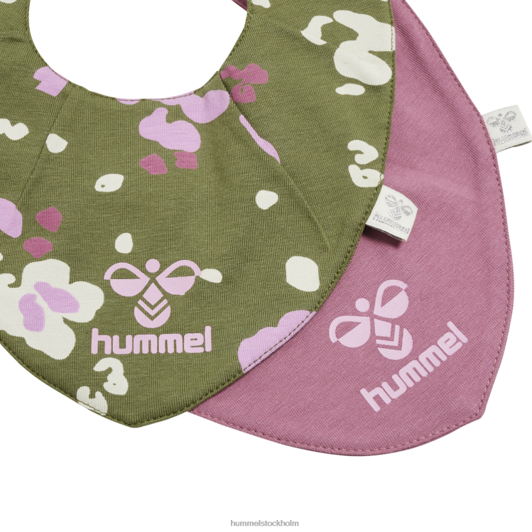 se Hummel barn hmlbumble haklapp 2-pack LL40V5539 \"2-pack haklappar\"