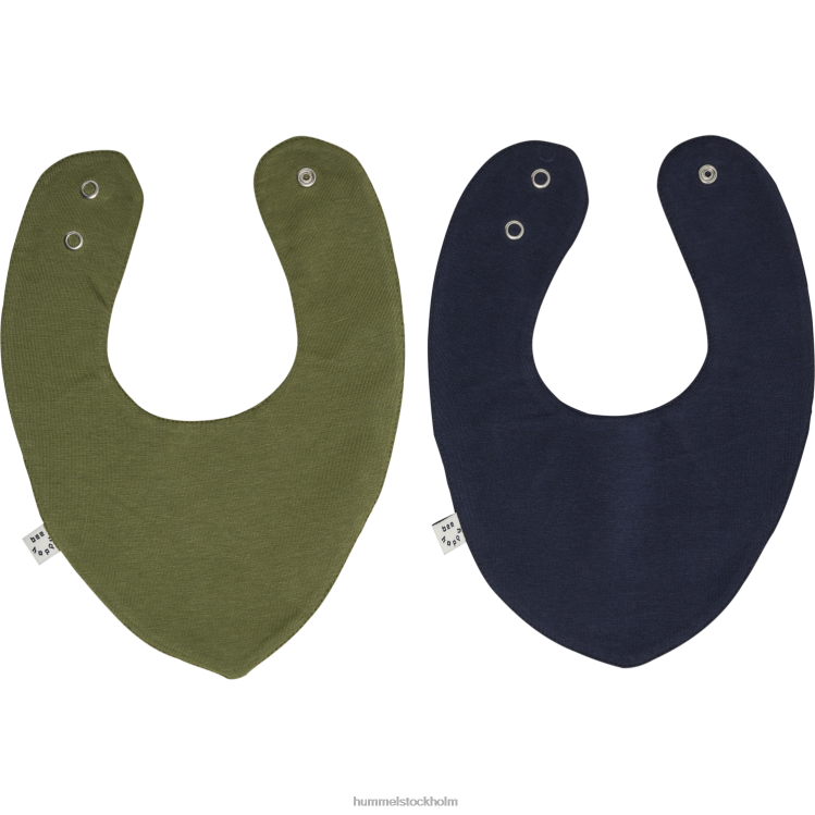 se Hummel barn hmlbumble haklapp 2-pack LL40V5908 \"2-pack haklappar\"