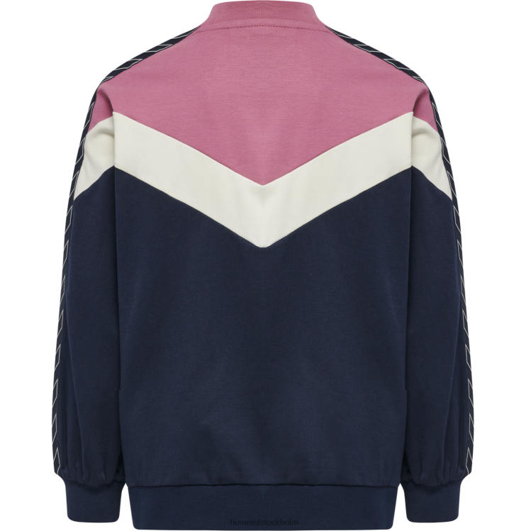se Hummel barn hmlalvilda sweatshirt LL40V6088 \"tröja med hög hals\"