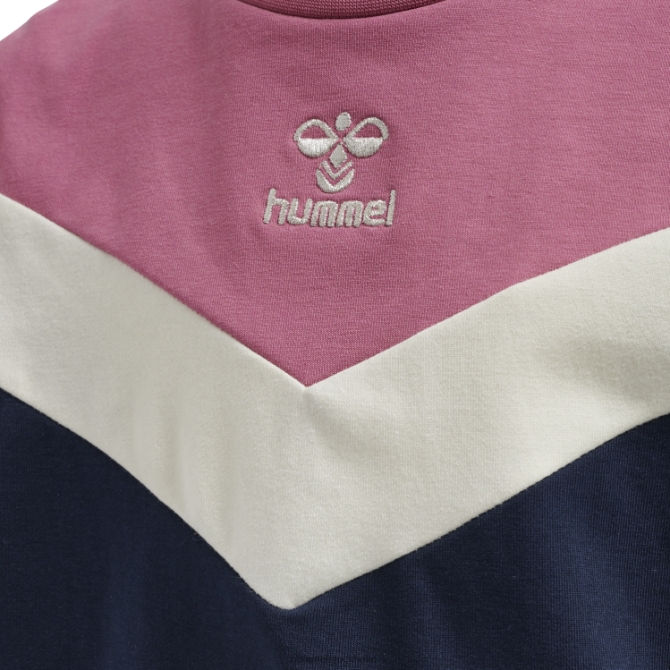 se Hummel barn hmlalvilda sweatshirt LL40V6088 \"tröja med hög hals\"