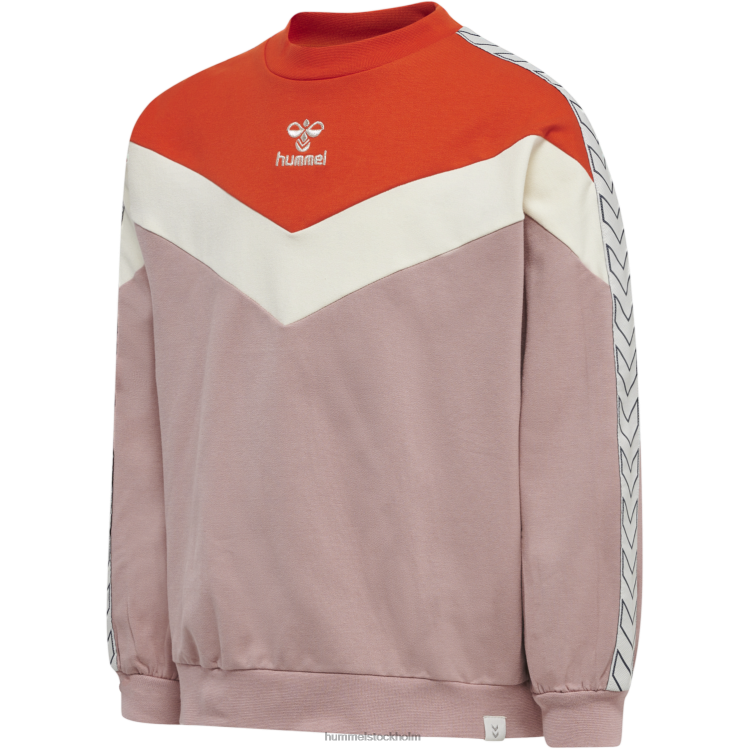 se Hummel barn hmlalvilda sweatshirt LL40V6123 "tröja med hög hals"