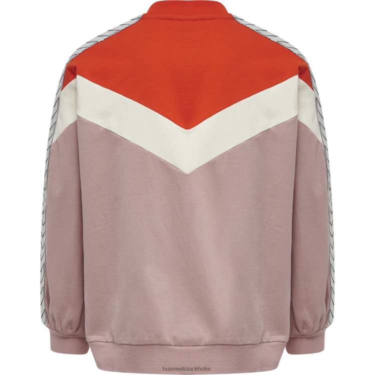 se Hummel barn hmlalvilda sweatshirt LL40V6123 \"tröja med hög hals\"