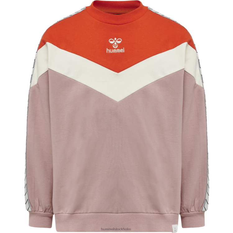 se Hummel barn hmlalvilda sweatshirt LL40V6123 \"tröja med hög hals\"