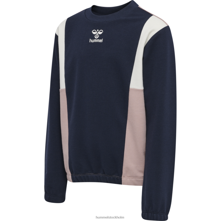 se Hummel barn hmlbagga sweatshirt LL40V6168 "colour-block sweatshirt"