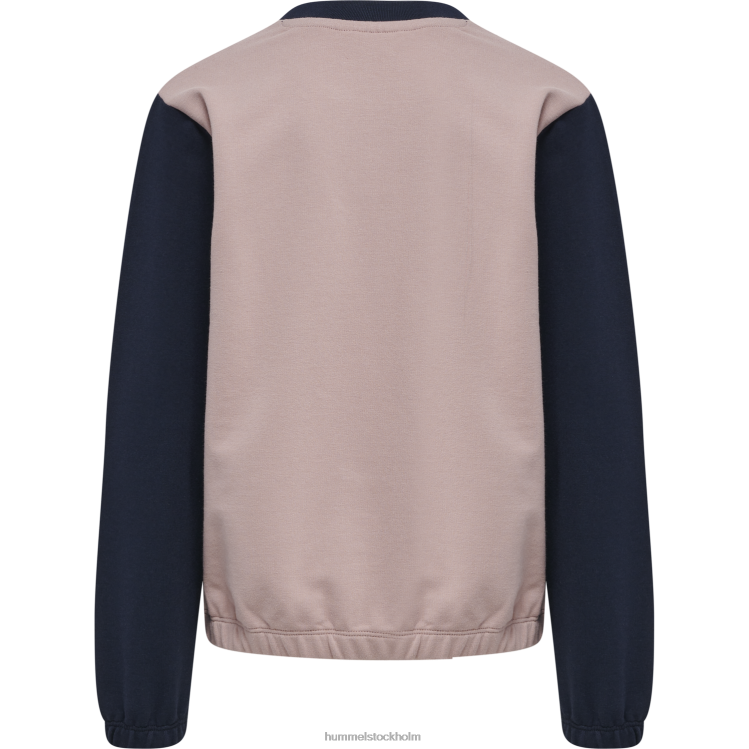 se Hummel barn hmlbagga sweatshirt LL40V6168 \"colour-block sweatshirt\"