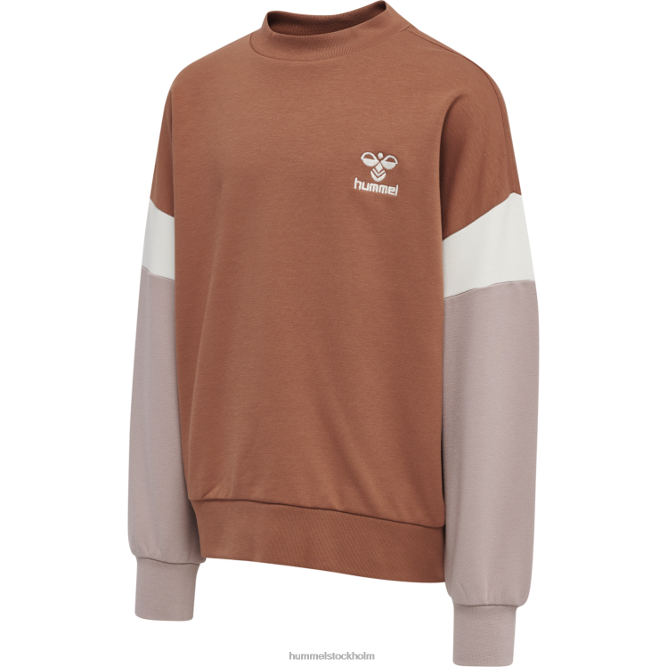 se Hummel barn hmlbetzy tröja LL40V5631 "colour-block sweatshirt"