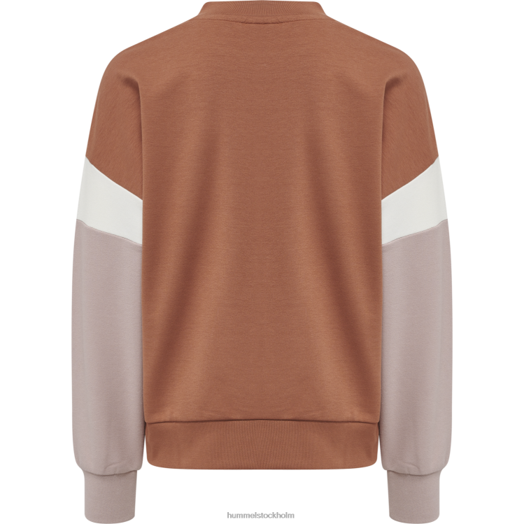 se Hummel barn hmlbetzy tröja LL40V5631 \"colour-block sweatshirt\"