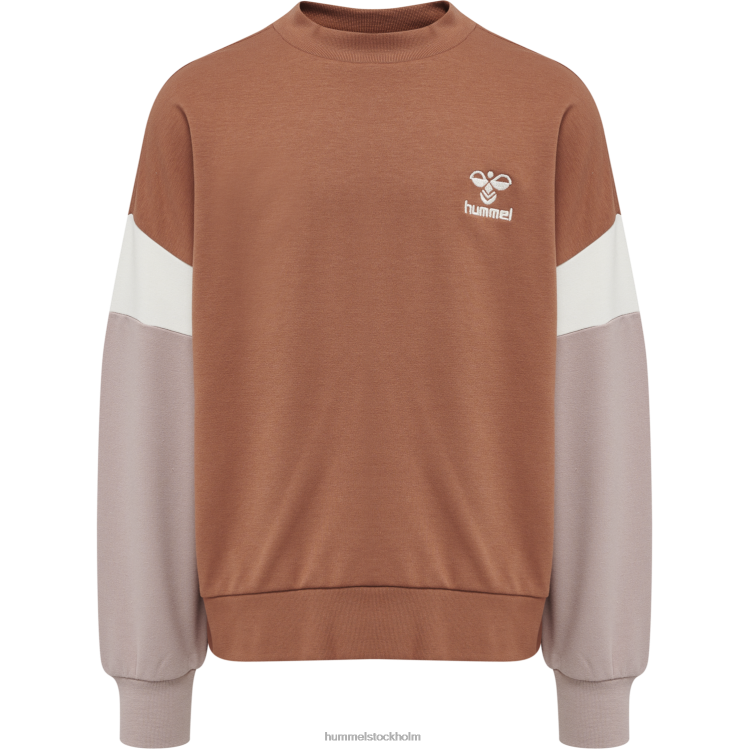 se Hummel barn hmlbetzy tröja LL40V5631 \"colour-block sweatshirt\"