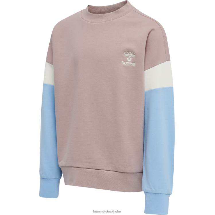 se Hummel barn hmlbetzy tröja LL40V6278 "colour-block sweatshirt"