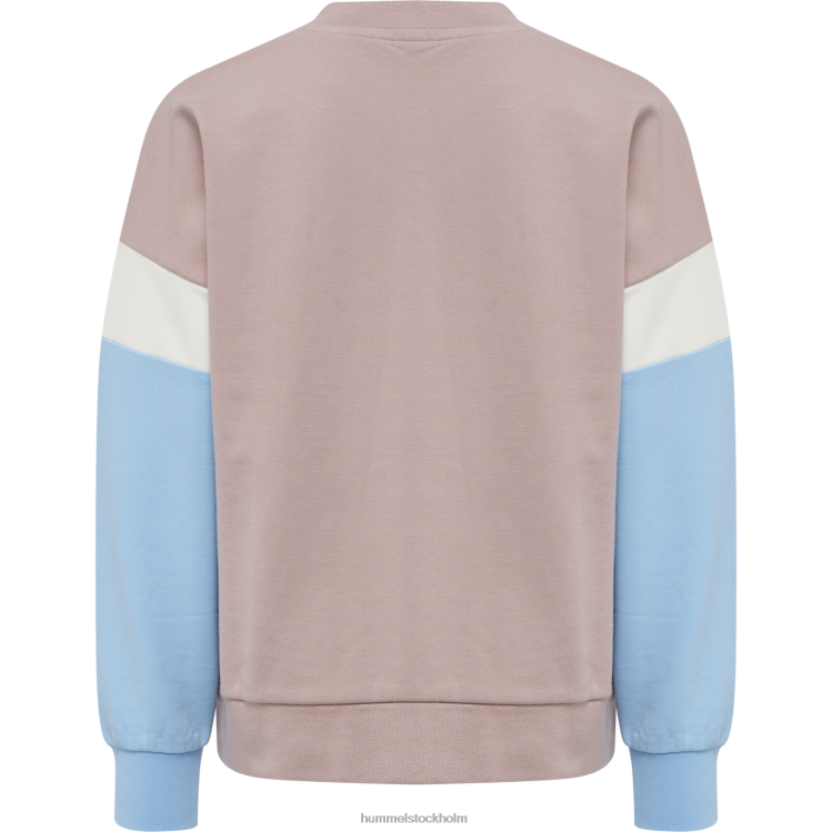 se Hummel barn hmlbetzy tröja LL40V6278 \"colour-block sweatshirt\"