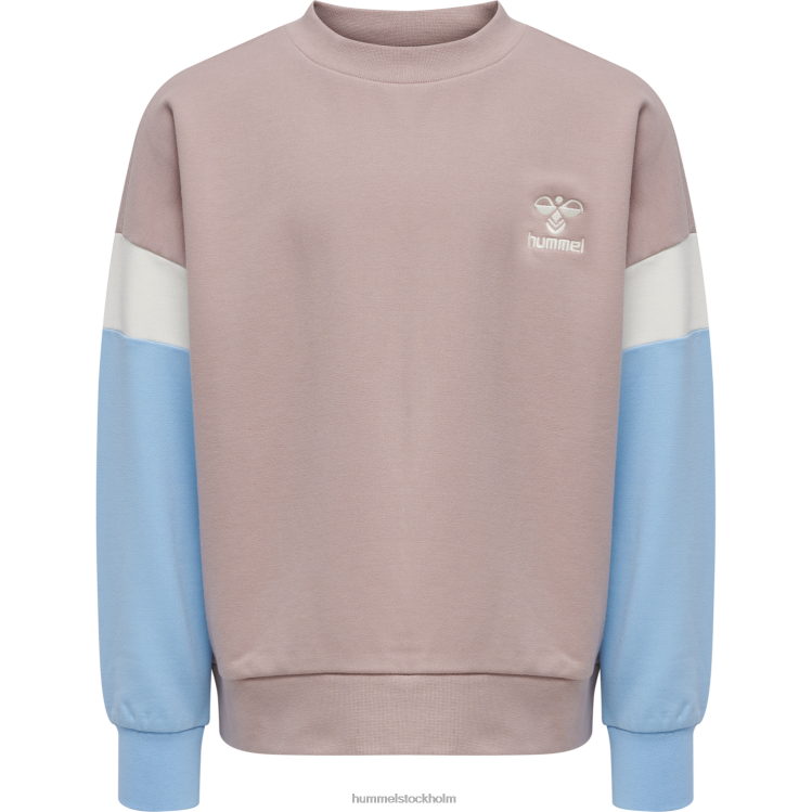 se Hummel barn hmlbetzy tröja LL40V6278 \"colour-block sweatshirt\"