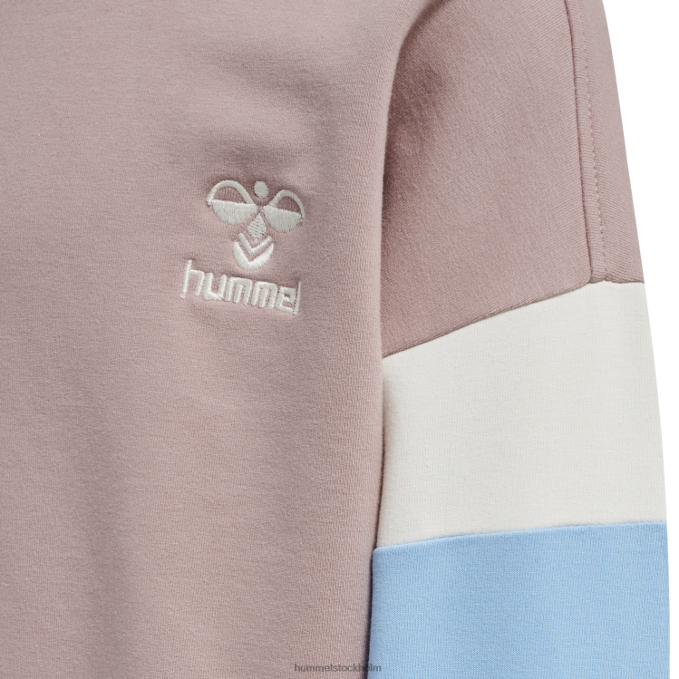 se Hummel barn hmlbetzy tröja LL40V6278 \"colour-block sweatshirt\"