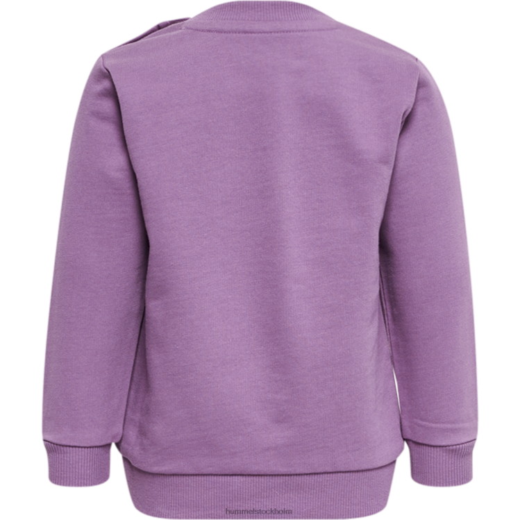 se Hummel barn hmlfast lime sweatshirt LL40V5722 \"tröjor\"