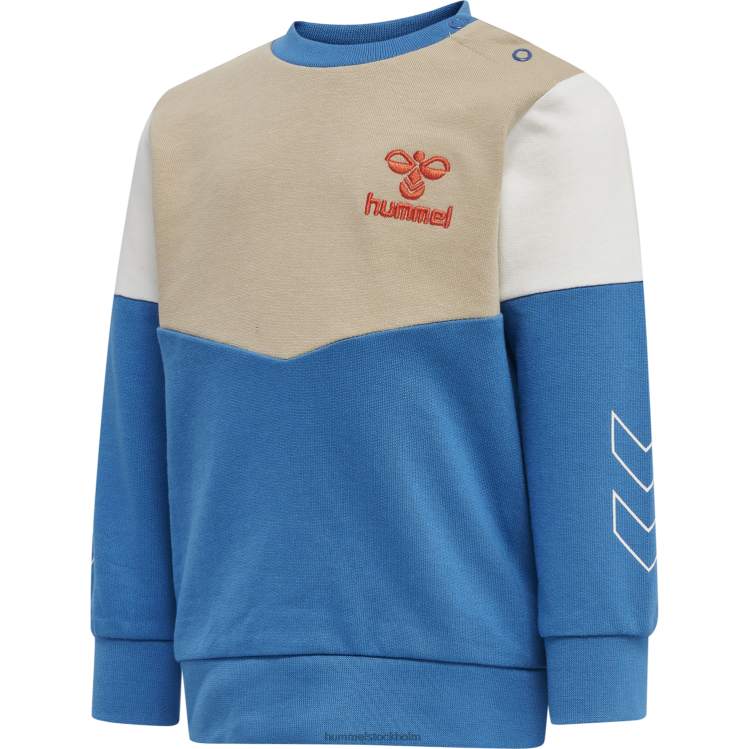 se Hummel barn hmlfinn sweatshirt LL40V4424 "bomullströja"