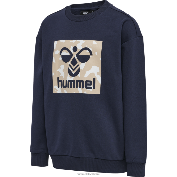 se Hummel barn hmlfranz sweatshirt LL40V6386 "bomullströja"