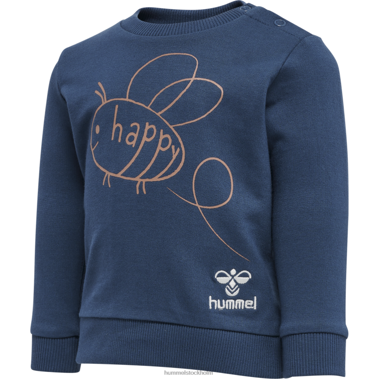 se Hummel barn hmlfree sweatshirt LL40V4580 "bomullströja"