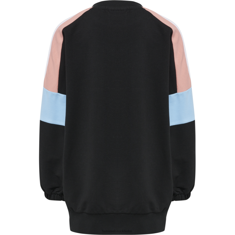 se Hummel barn hmlsofie lång sweatshirt LL40V6309 \"longline sweatshirt\"