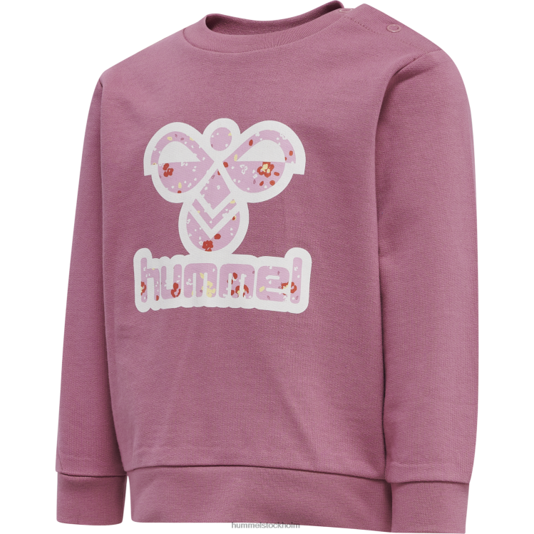 se Hummel barn hmlverina sweatshirt LL40V4522 "bomullströja"