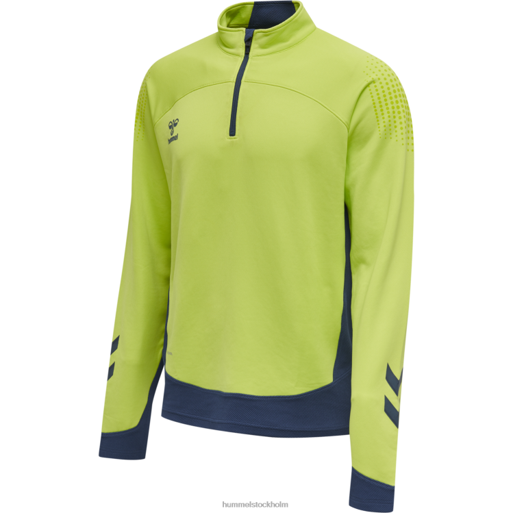 se Hummel barn hmllead halv zip LL40V6658 "jacka med halv dragkedja"