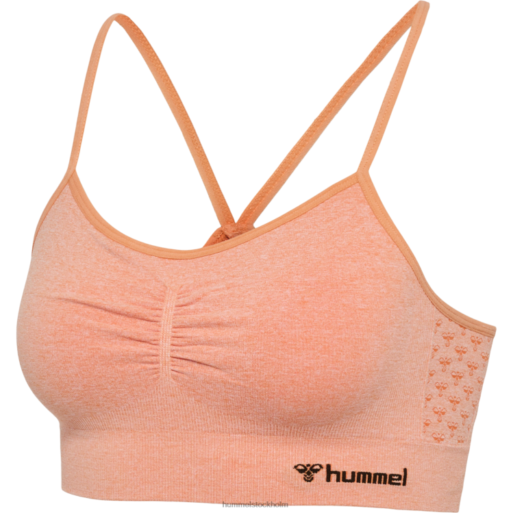 se Hummel kvinnor hmlci sömlös scrunch sport-bh LL40V2521 \"sömlös sport-bh\"