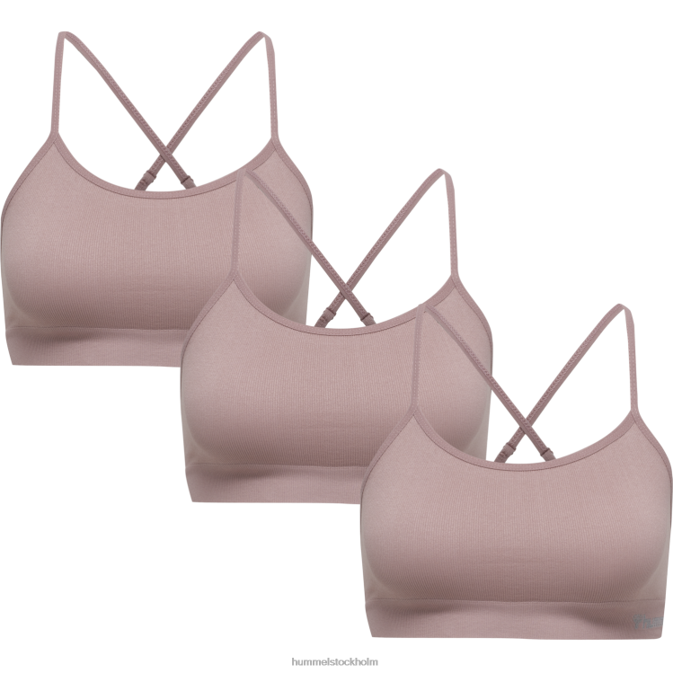 se Hummel kvinnor hmljuno 3-pack sömlös bh LL40V3343 "3-pack sömlös bh"