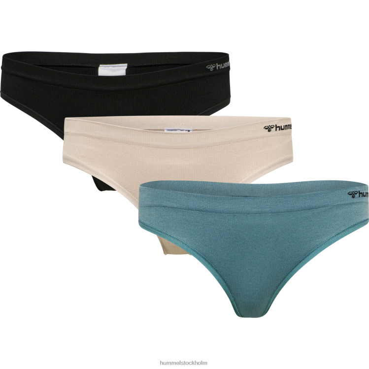 se Hummel kvinnor hmljuno 3-pack sömlös hipster LL40V3354 "Kläder"