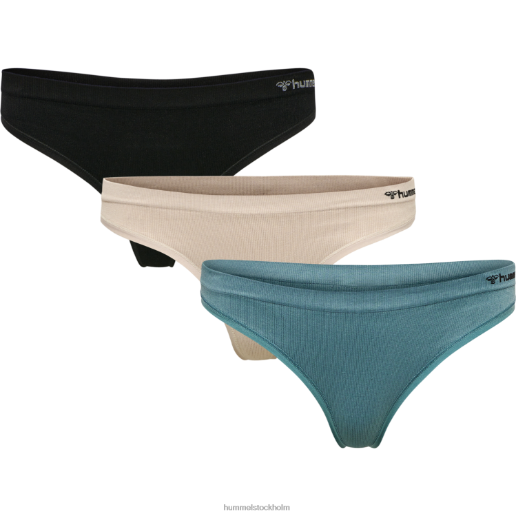 se Hummel kvinnor hmljuno 3-pack sömlös stringtrosa LL40V3483 "3-pack sömlösa stringtrosor"