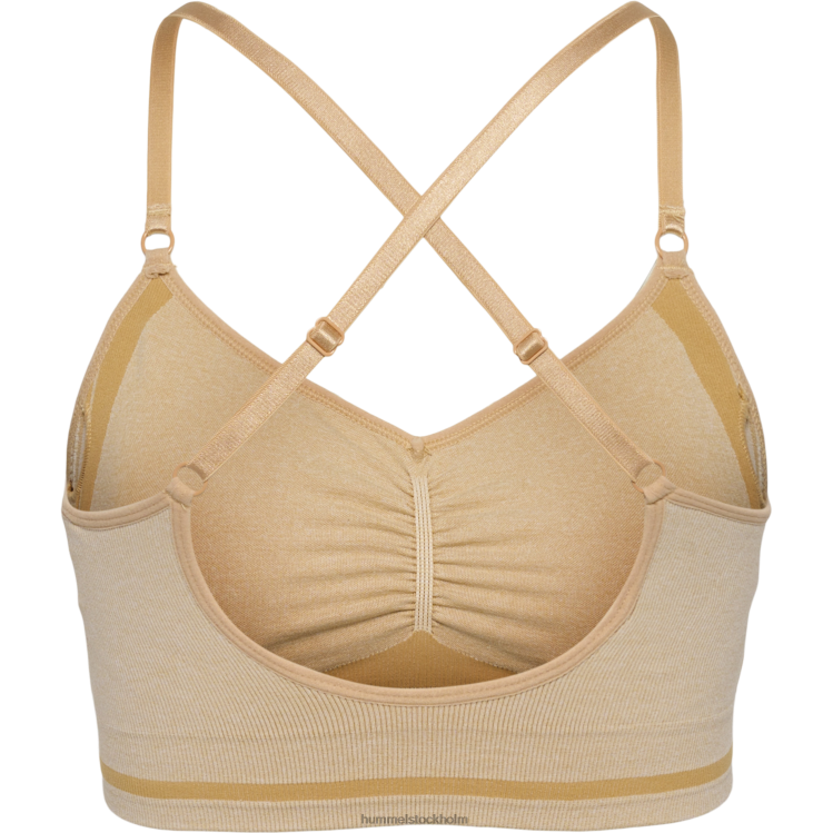 se Hummel kvinnor hmlmt lulu sömlös scrunch-bh LL40V2818 \"sömlös bh\"