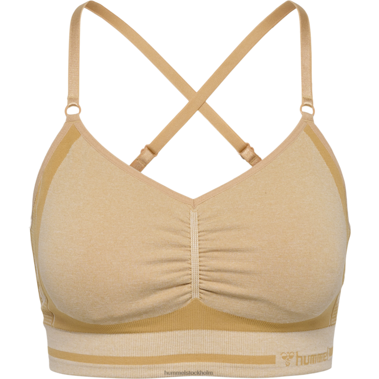se Hummel kvinnor hmlmt lulu sömlös scrunch-bh LL40V2818 \"sömlös bh\"