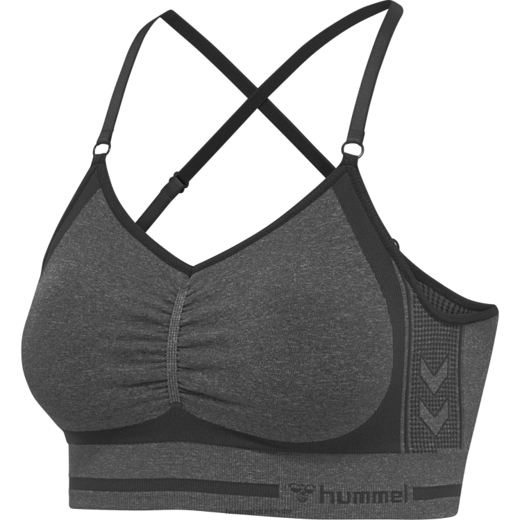 se Hummel kvinnor hmlmt lulu sömlös scrunch-bh LL40V2866 \"sömlös bh\"